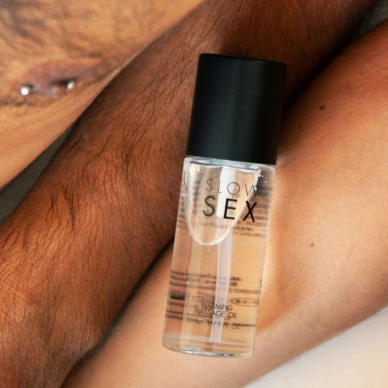 Slow Sex - verwarmende massageolie