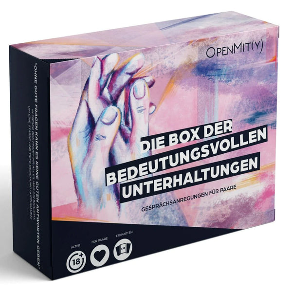 Die box der bedeutungsvollen unterhaltungen - German Version - Your Perfect Moment