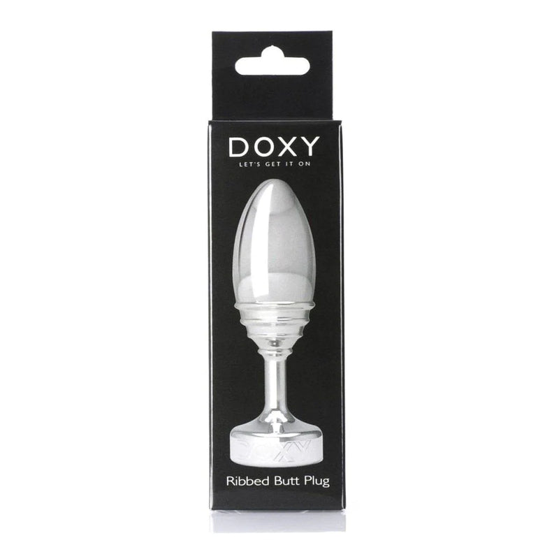 Doxy Ribbed Butt Plug - Your Perfect Moment