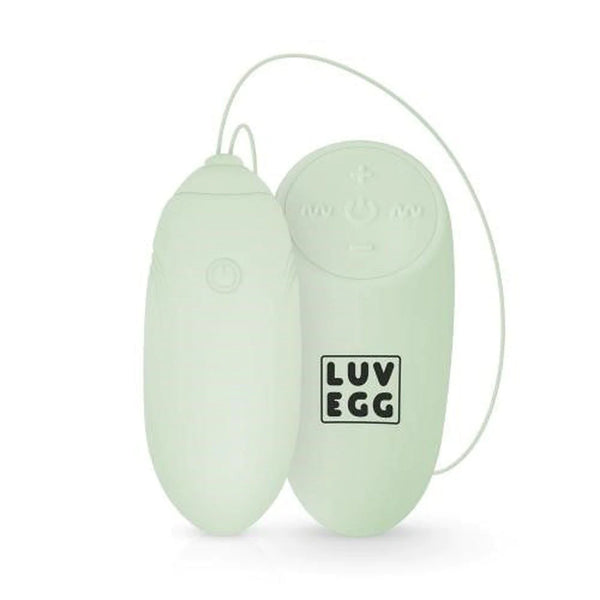 LUV EGG Vibrating Egg, Green - Your Perfect Moment
