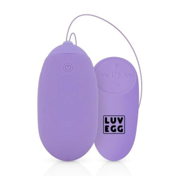 LUV EGG Vibrating Egg XL, Purple - Your Perfect Moment