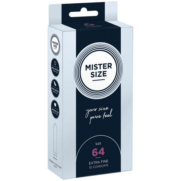 MISTER.SIZE 64 mm Condoms - 10 stuks - Your Perfect Moment