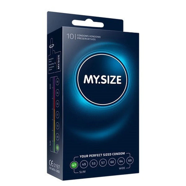 MY.SIZE 47 mm Condoms 10 stuks - Your Perfect Moment