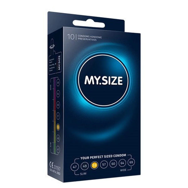 MY.SIZE 53 mm Condoms 10 stuks - Your Perfect Moment