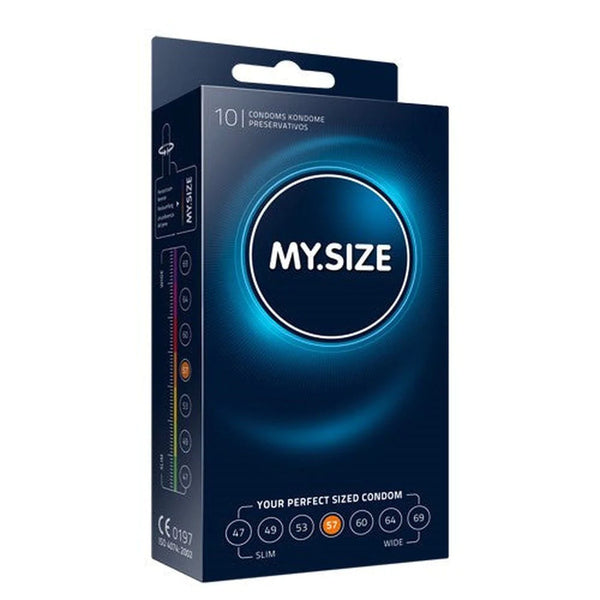 MY.SIZE 57 mm Condoms 10 stuks - Your Perfect Moment