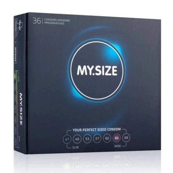 MY.SIZE 64 mm Condoms 36 stuks - Your Perfect Moment