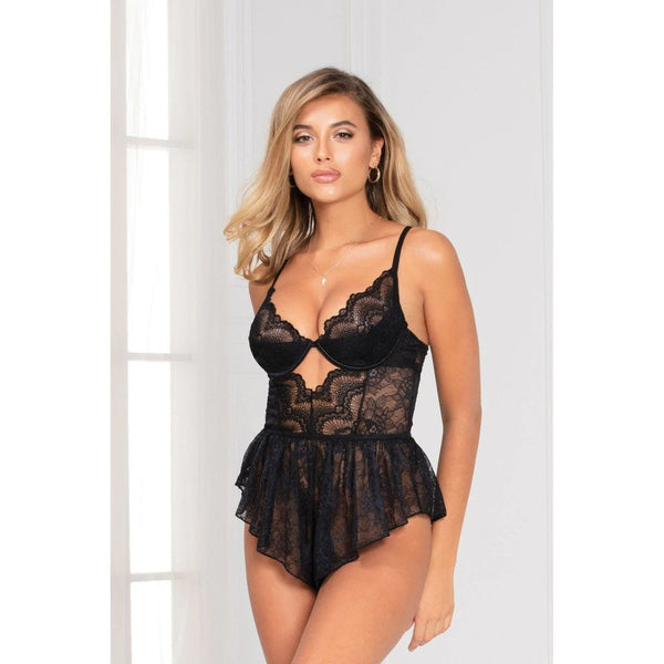 RADIANCE - Floral Lace Romper - Your Perfect Moment