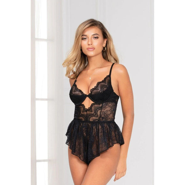 RADIANCE - Floral Lace Romper - Your Perfect Moment