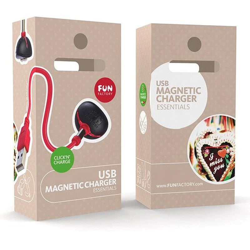 USB MAGNETIC CHARGER, red - Your Perfect Moment